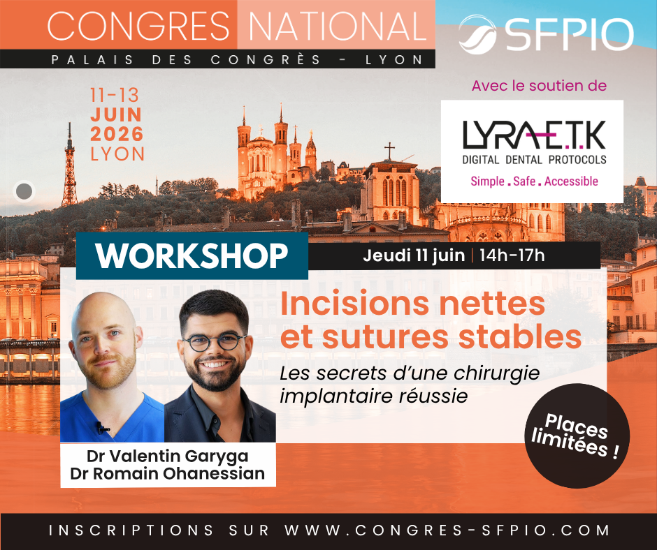 Nouveau workshop : incisions et sutures